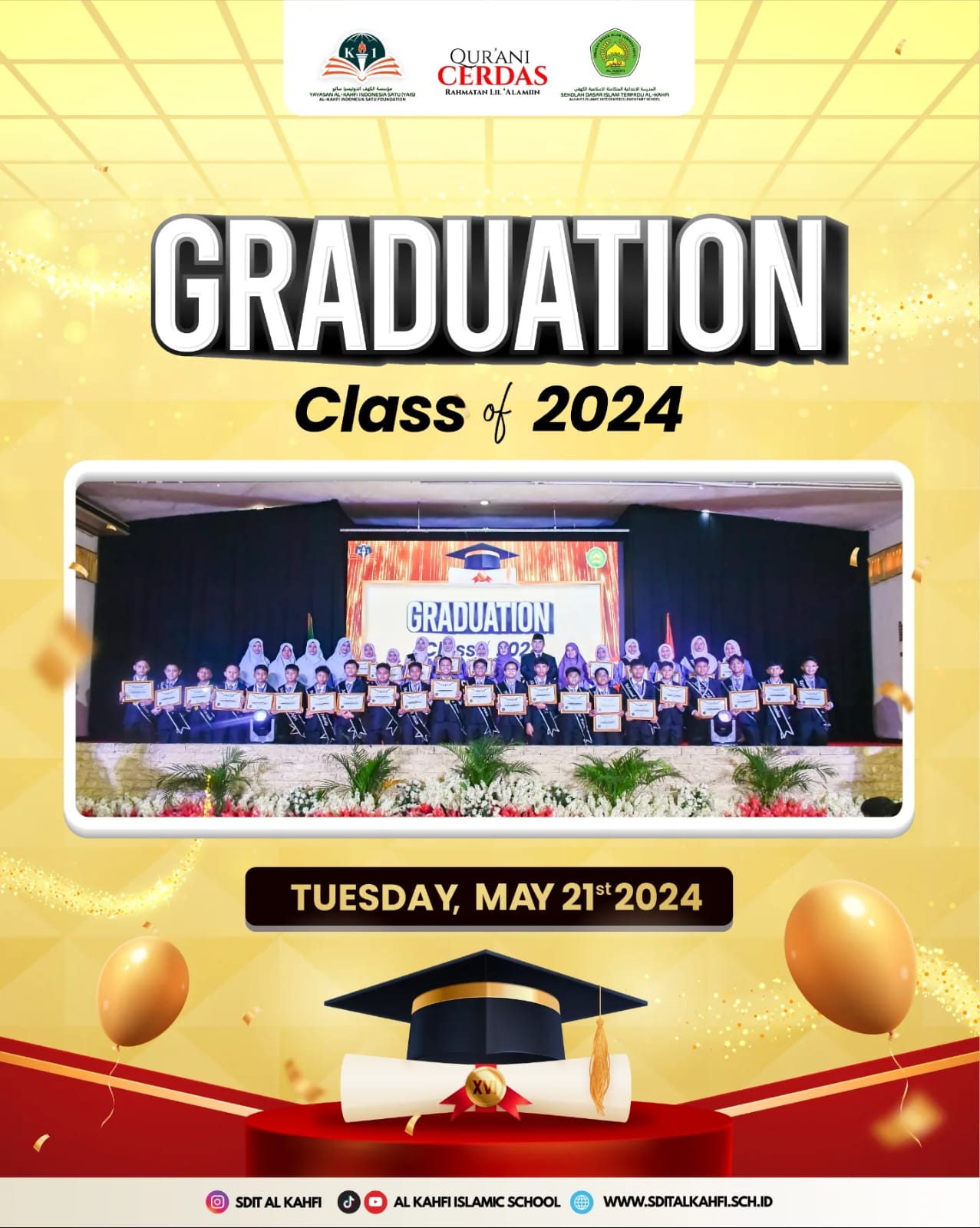 wisuda sdit al kahfi jakarta