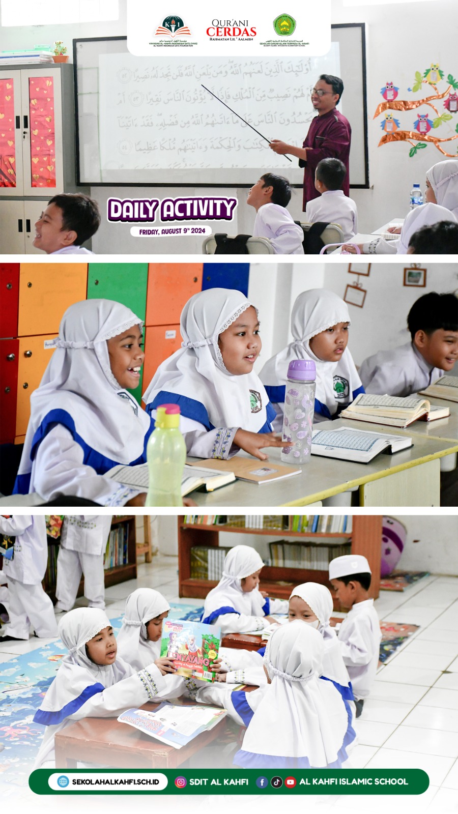 Kegiatan harian sdit al kahfi