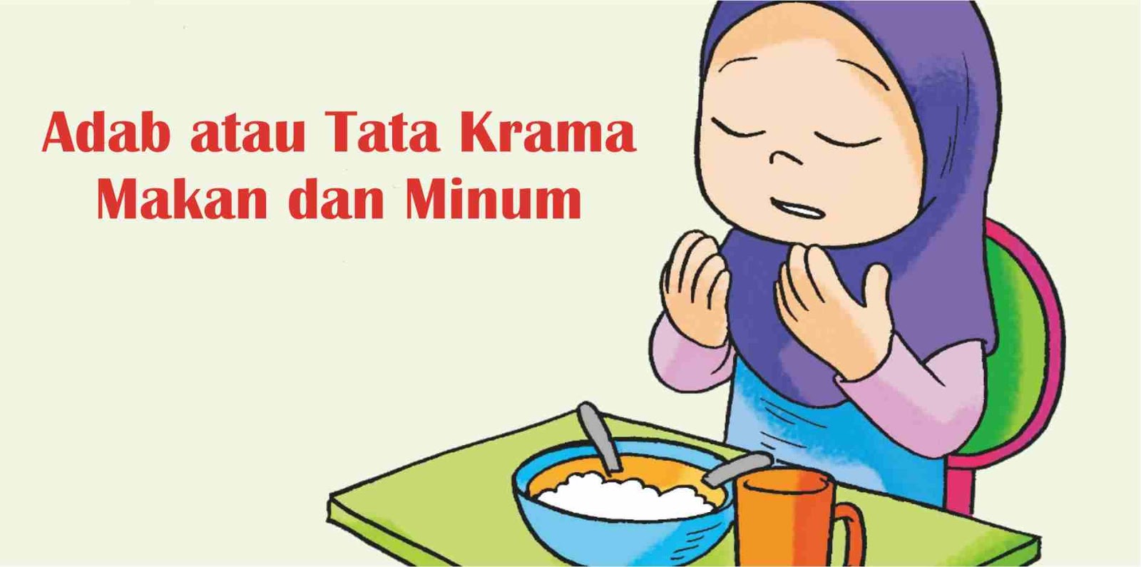 adab makan dan minum dalam islam